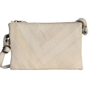 Latico sunny Crossbody cream, leather bag